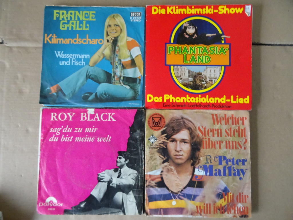 Collectie van 25 vintage singles Duitstalig - Afbeelding 10