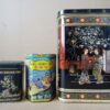 Vintage set theeblikken