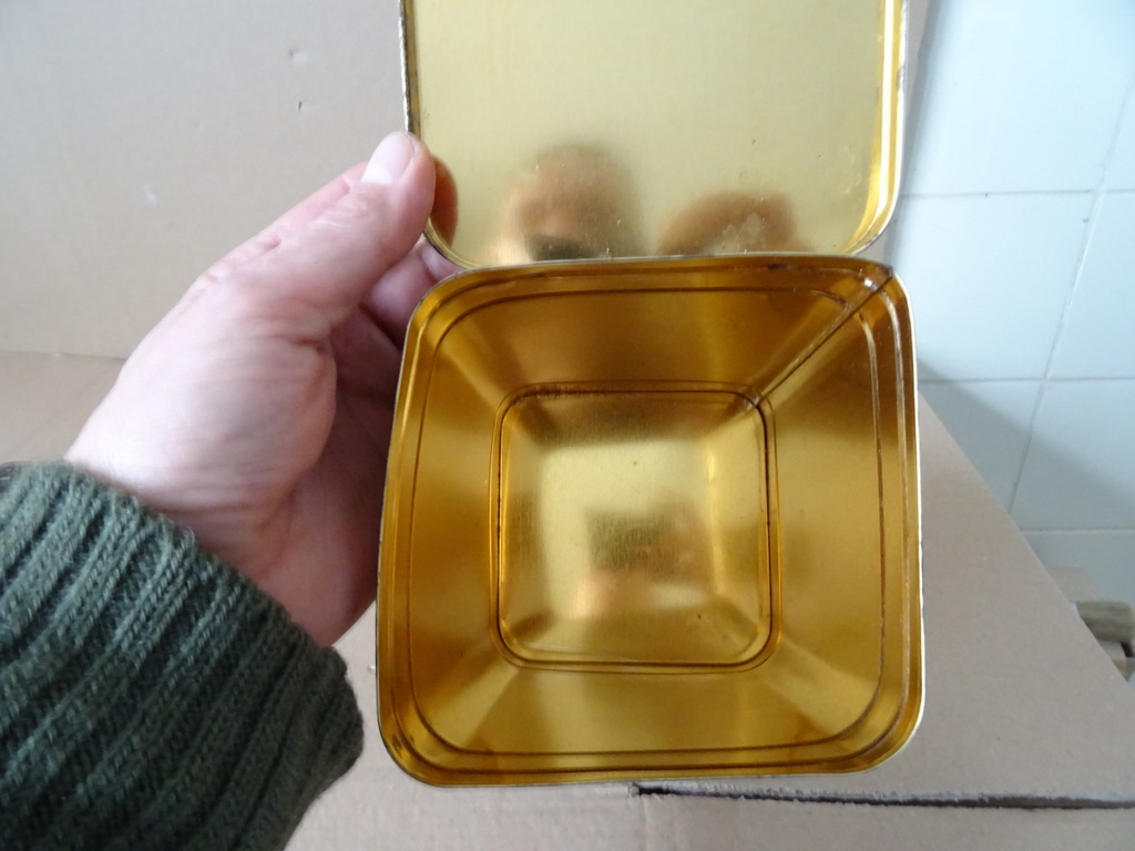 Vintage set theeblikken Vintage set theeblikken