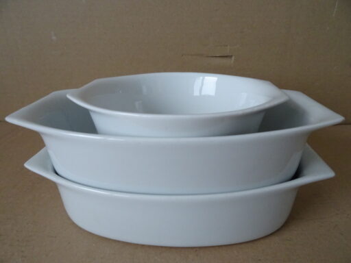 Set porseleinen ovenschalen Made in Brasil