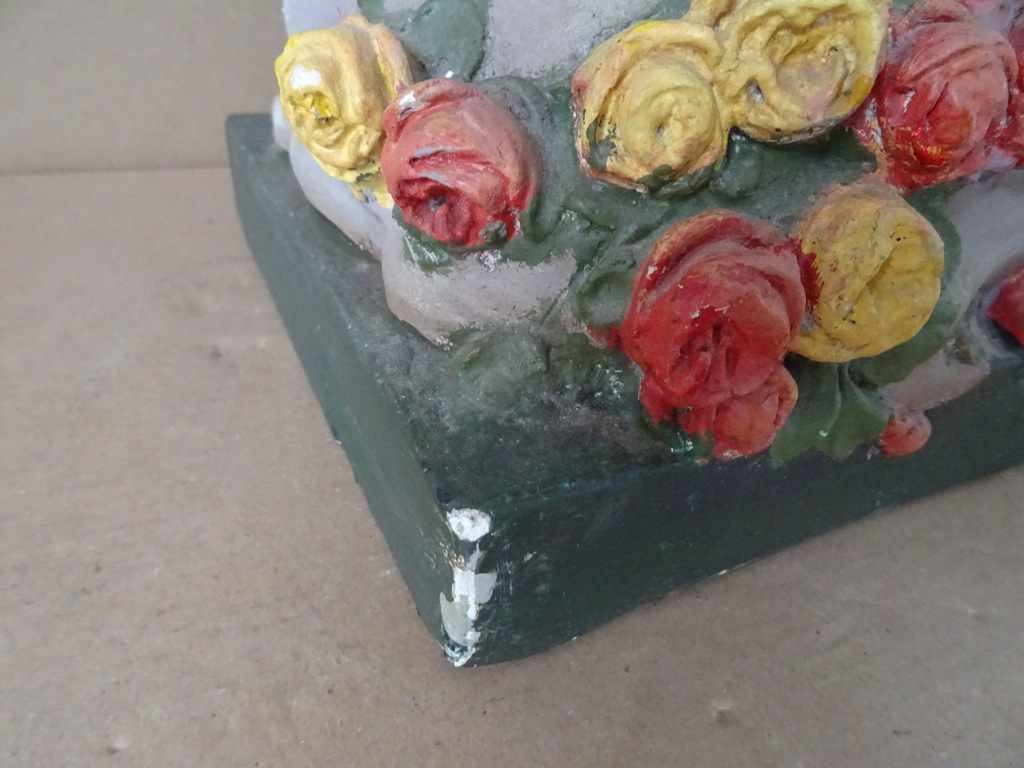 Antiek beeld Heilige Theresia van Lisieux 80cm - Afbeelding 8