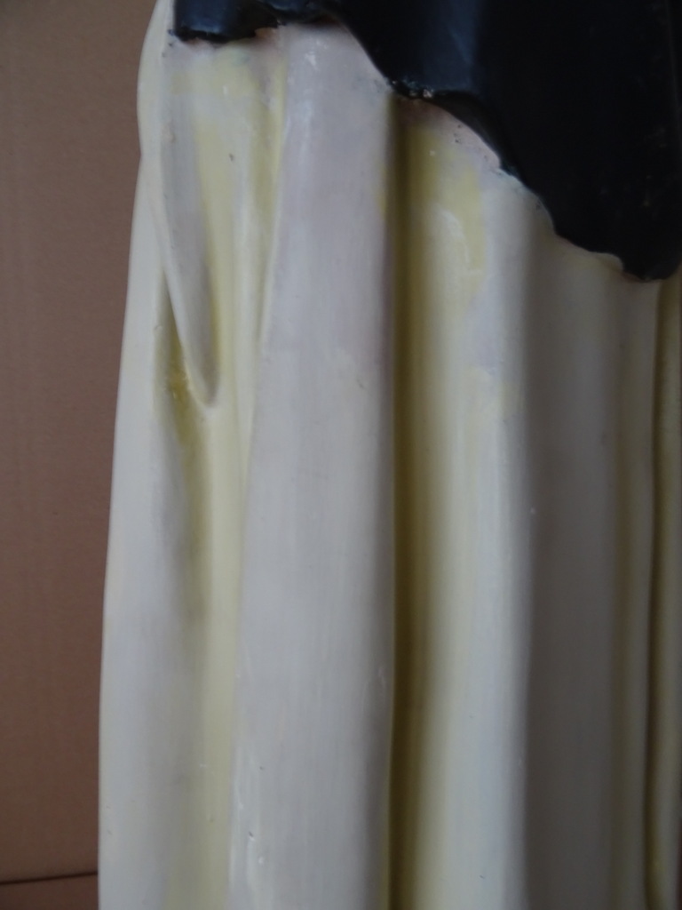 Antiek beeld Heilige Theresia van Lisieux 80cm - Afbeelding 14
