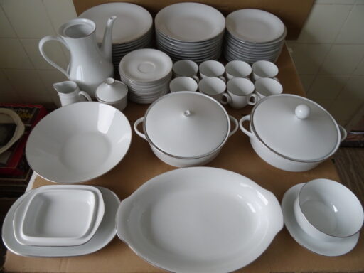 Vintage servies Bavaria Vohenstrauss Johan Seltmann 67-delig
