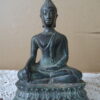 Vintage bronzen Boeddhabeeld 18cm
