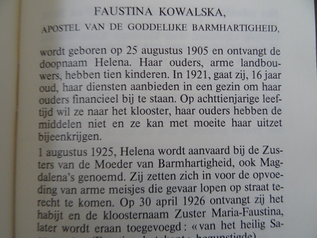 Zuster Faustina Jezus ik vertrouw op u! - Afbeelding 23