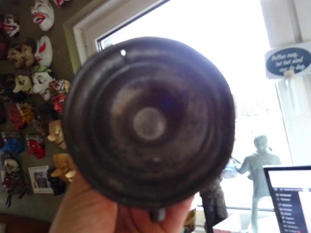 18e-eeuws Antiek tinnen mosterdpotje - Afbeelding 29