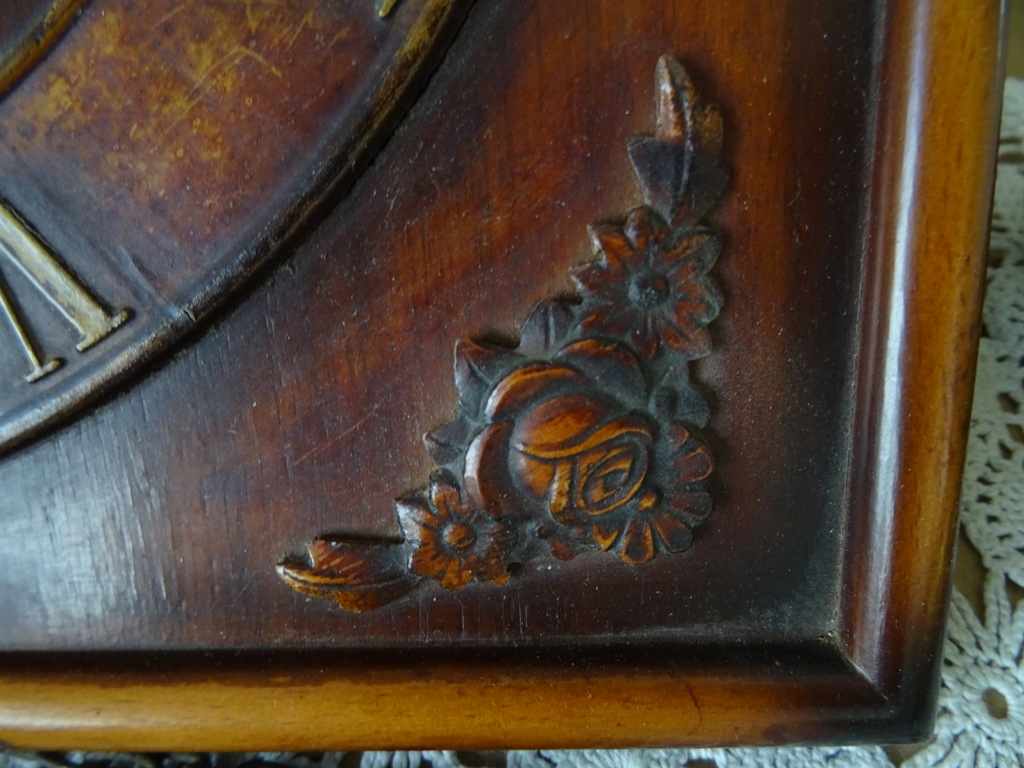 Antieke of vintage wandklok Hermle - Afbeelding 6