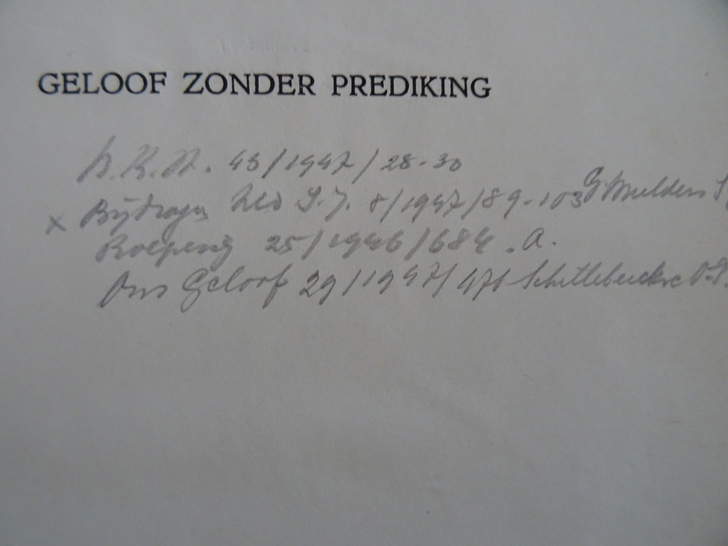 H. P. A. Cornelissen o.p. Geloof zonder prediking - Afbeelding 5