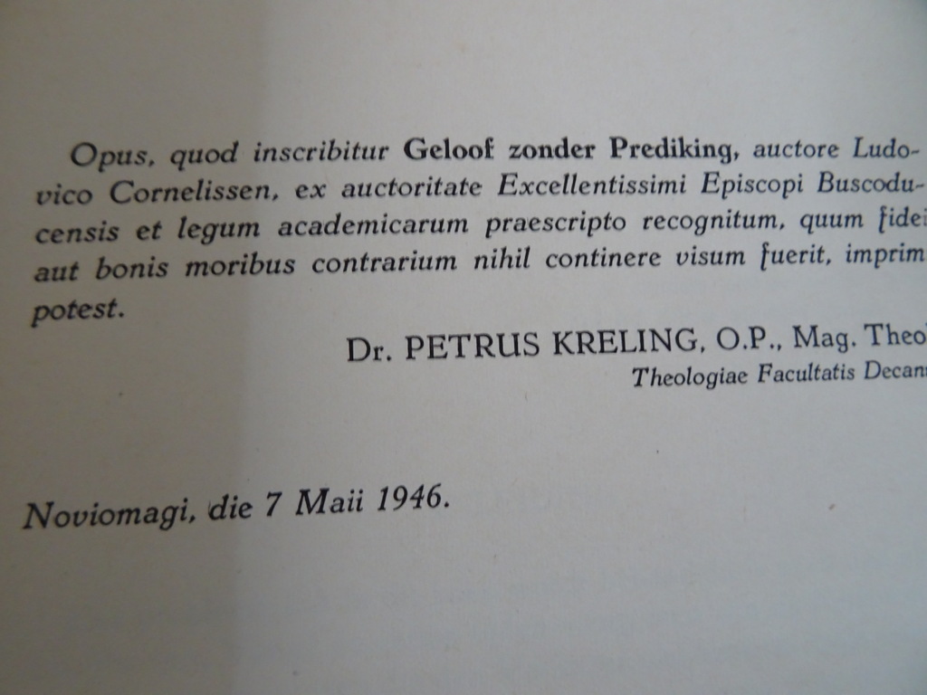 H. P. A. Cornelissen o.p. Geloof zonder prediking - Afbeelding 7