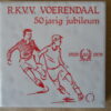 Vintage tegeltje R.K.V.V. Voerendaal 1929-1979