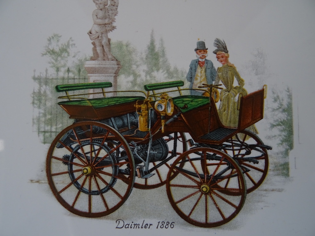 Vintage Mosa tegels met antieke auto's 19 euro per stuk - Afbeelding 3