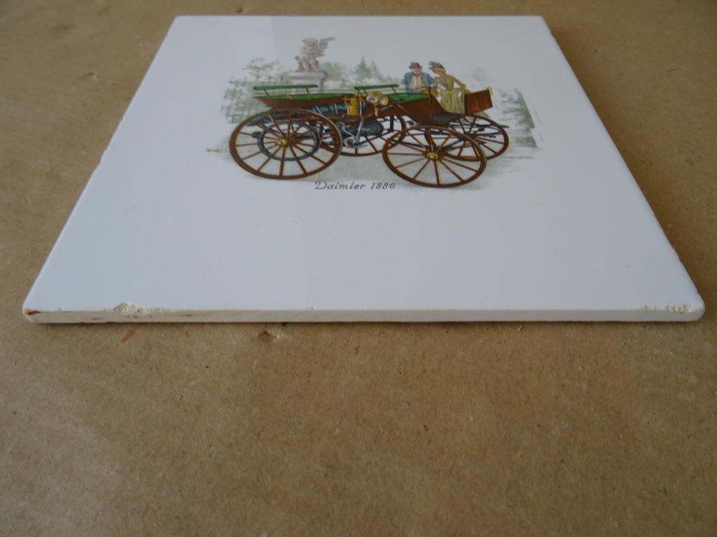 Vintage Mosa tegels met antieke auto's 19 euro per stuk - Afbeelding 4