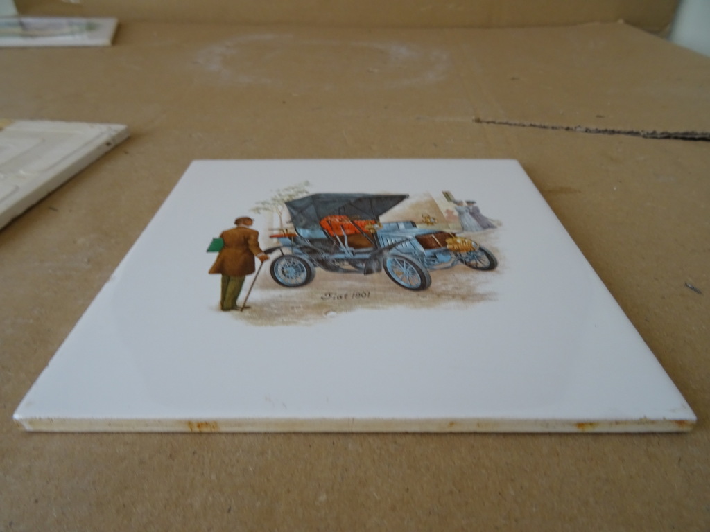 Vintage Mosa tegels met antieke auto's 19 euro per stuk - Afbeelding 16