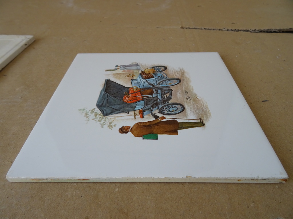 Vintage Mosa tegels met antieke auto's 19 euro per stuk - Afbeelding 17