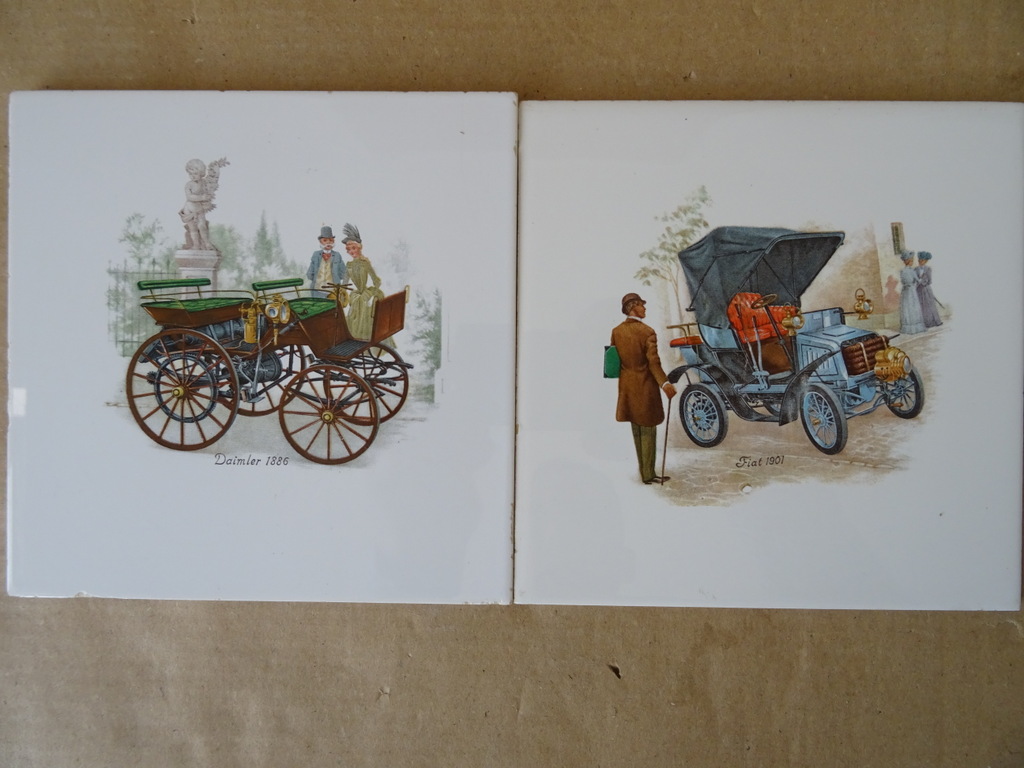 Vintage Mosa tegels met antieke auto's 19 euro per stuk - Afbeelding 21