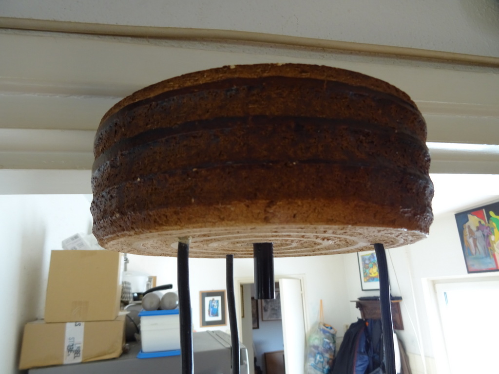 Vintage aardewerk hanglamp 3-delig 150cm - Afbeelding 8
