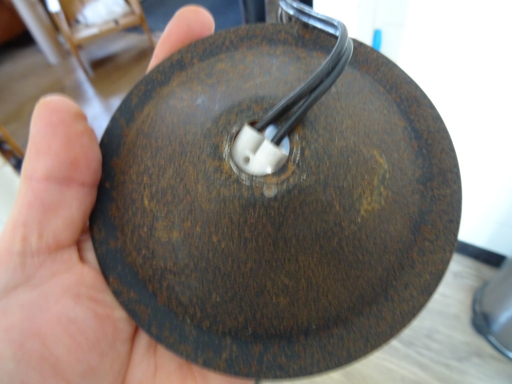 Vintage aardewerk hanglamp 50cm - Afbeelding 4
