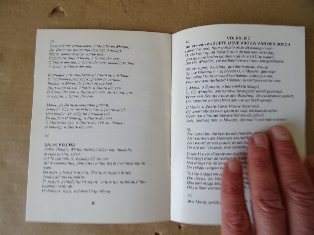 Tekst van de liederen bij de Maria-cassette - Afbeelding 8