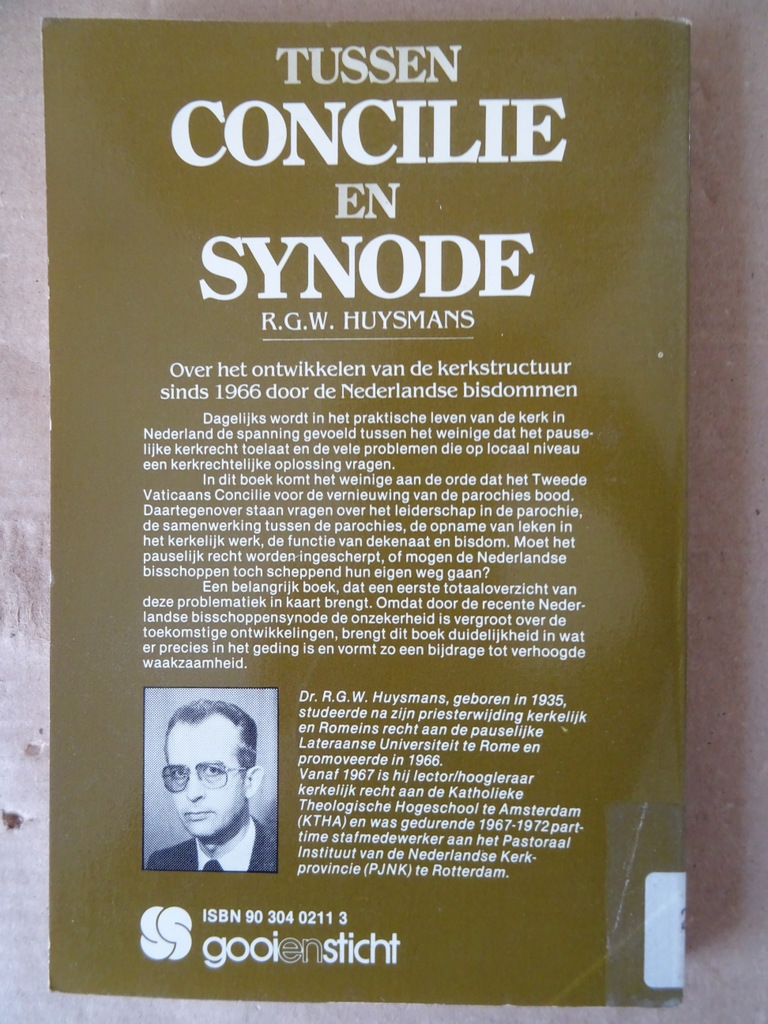 R. G. W. Huysmans Tussen concilie en synode - Afbeelding 13