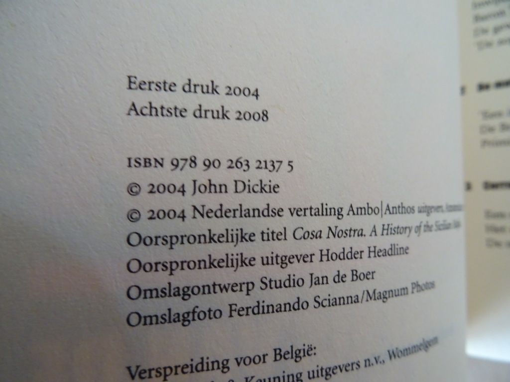 John Dickie Cosa Nostra - Afbeelding 7