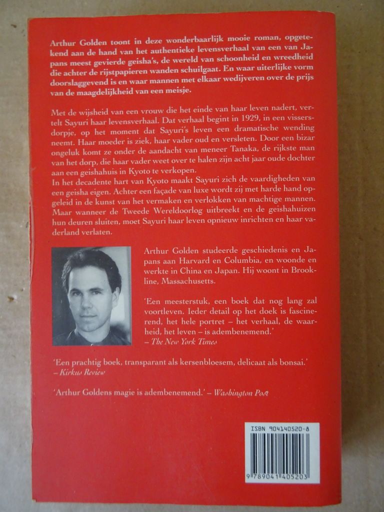 Arthur Golden Dagboek van een Geisha - Afbeelding 10