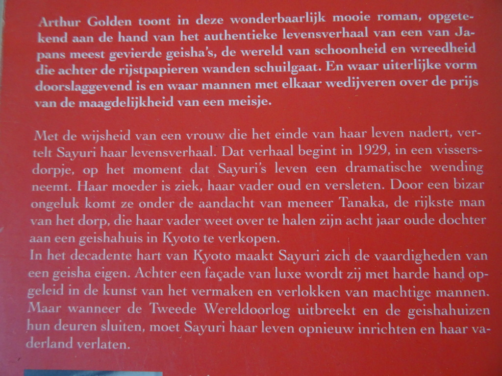 Arthur Golden Dagboek van een Geisha - Afbeelding 11