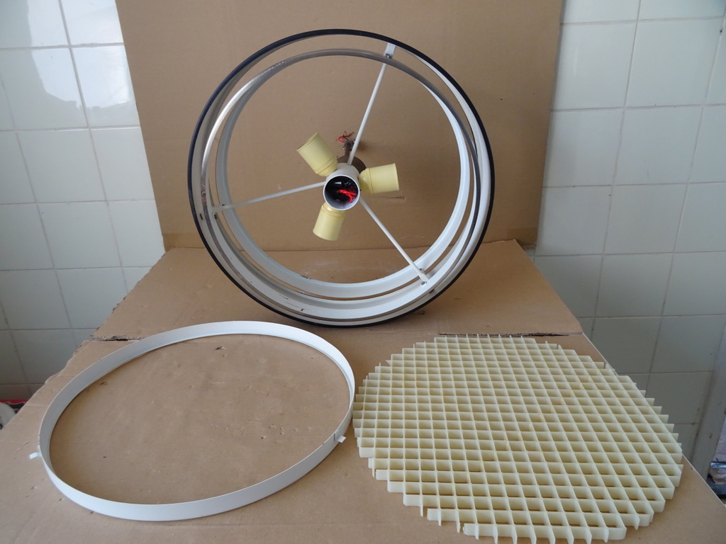 Vintage design hanglamp Hiemstra Evolux mod 8063 - Afbeelding 16
