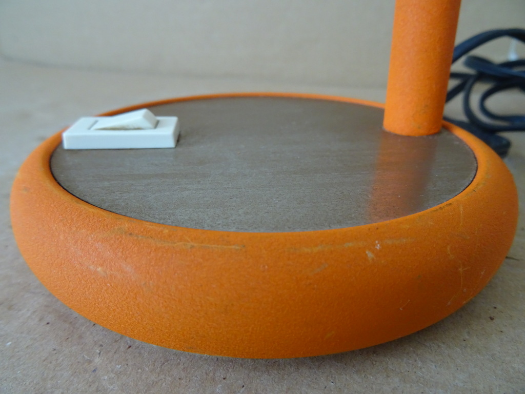 Vintage metalen lamp tafellamp 40cm - Afbeelding 9