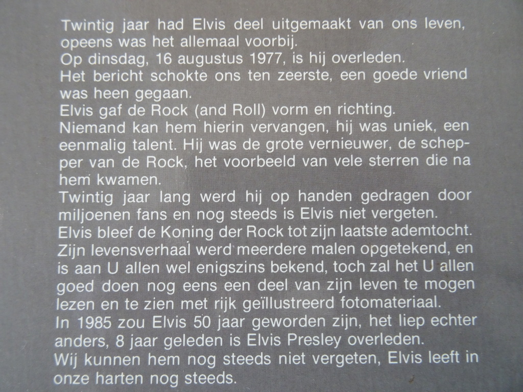 Elvis Presley Herinneringen 1935 1985 - Afbeelding 15