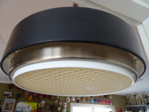 Vintage design hanglamp Hiemstra Evolux mod 8063