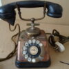 Vintage koperen telefoon telefoontoestel KTAS D30