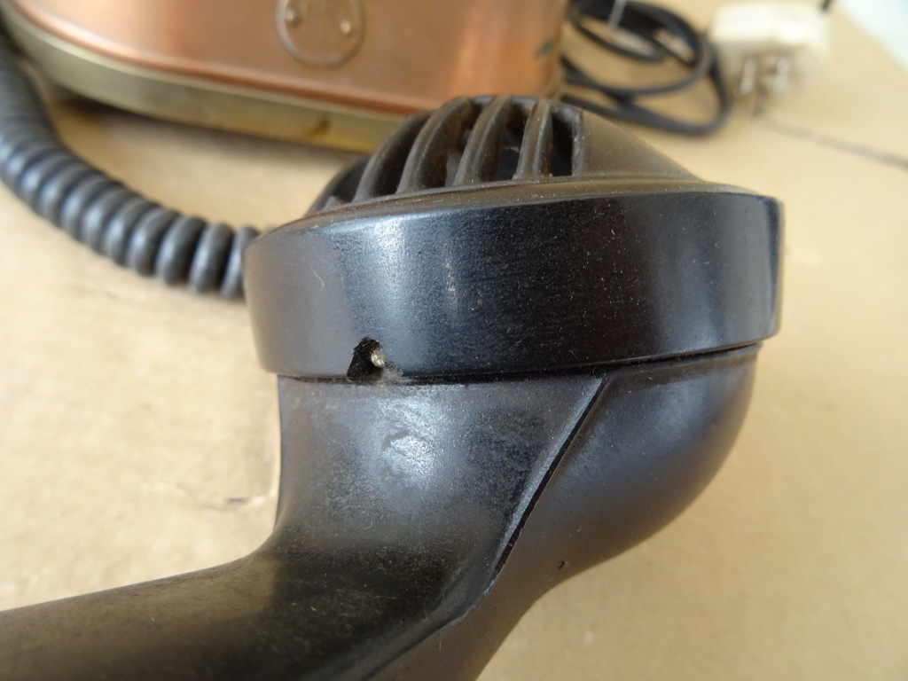 Vintage koperen telefoon telefoontoestel RTT 56 - Afbeelding 7