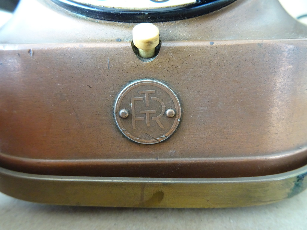Vintage koperen telefoon telefoontoestel RTT 56 - Afbeelding 14