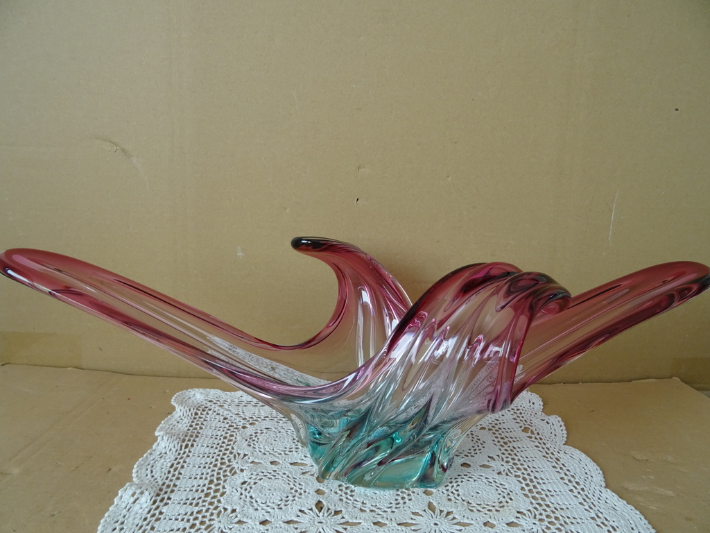 Vintage design schaal Murano 34cm