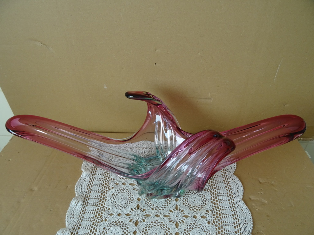 Vintage design schaal Murano 54cm - Afbeelding 2