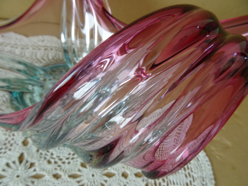 Vintage design schaal Murano 54cm - Afbeelding 4