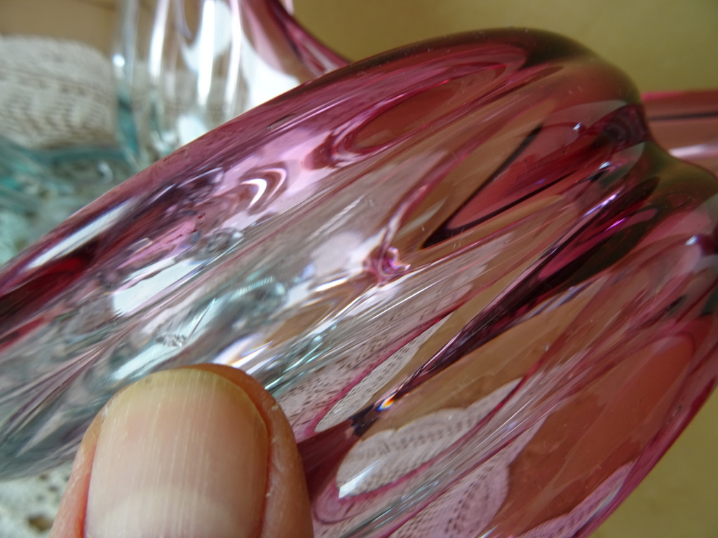 Vintage design schaal Murano 54cm - Afbeelding 5