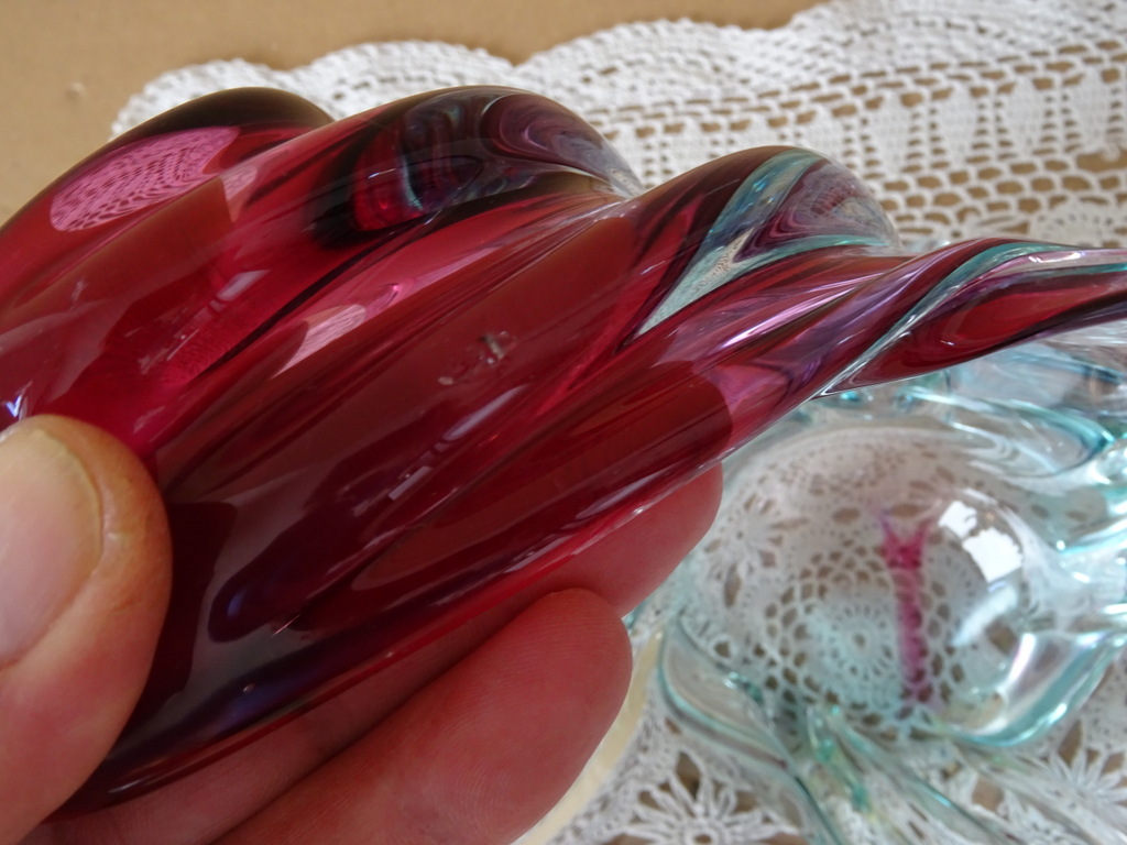 Vintage design schaal Murano 54cm - Afbeelding 10