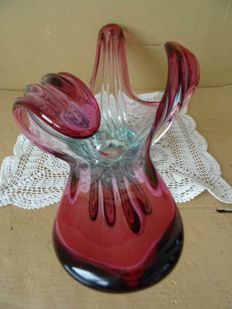 Vintage design schaal Murano 54cm - Afbeelding 14