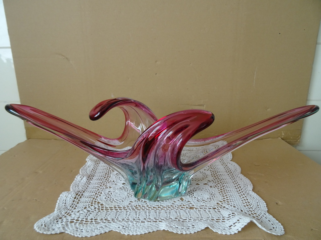 Vintage design schaal Murano 54cm - Afbeelding 15