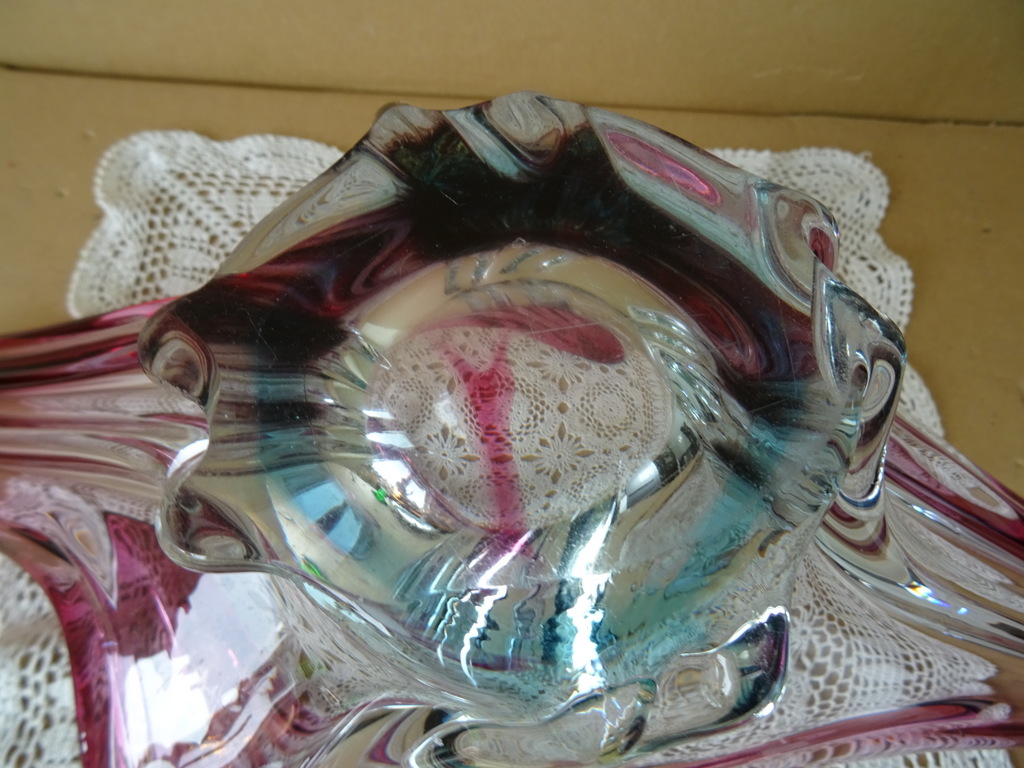 Vintage design schaal Murano 54cm - Afbeelding 21