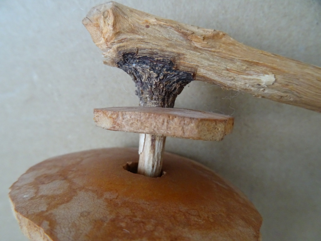 Inheemse Rakatak rammelaar Mali 32cm volkskunst - Afbeelding 4
