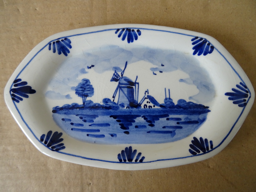 Delfts blauw schaaltje 17cm Delfts Holland Handpainted
