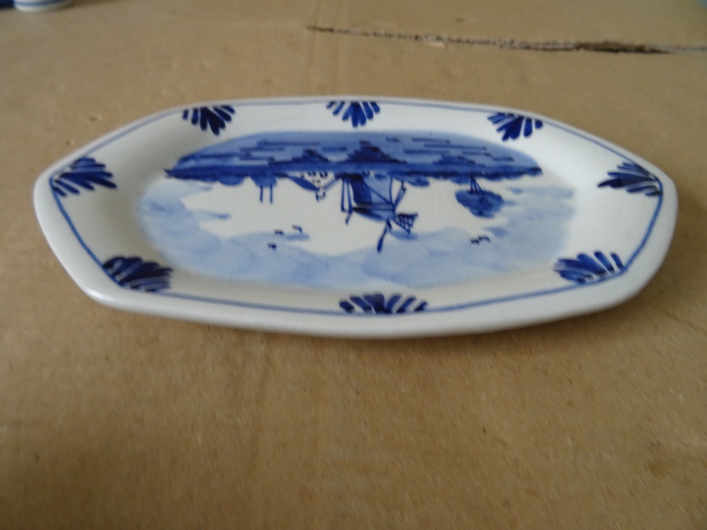 Delfts blauw schaaltje 17cm Delfts Holland Handpainted - Afbeelding 6