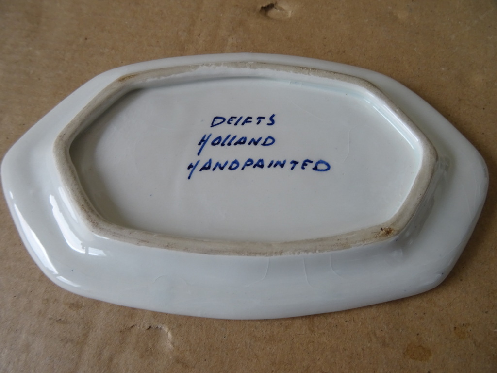 Delfts blauw schaaltje 17cm Delfts Holland Handpainted - Afbeelding 8