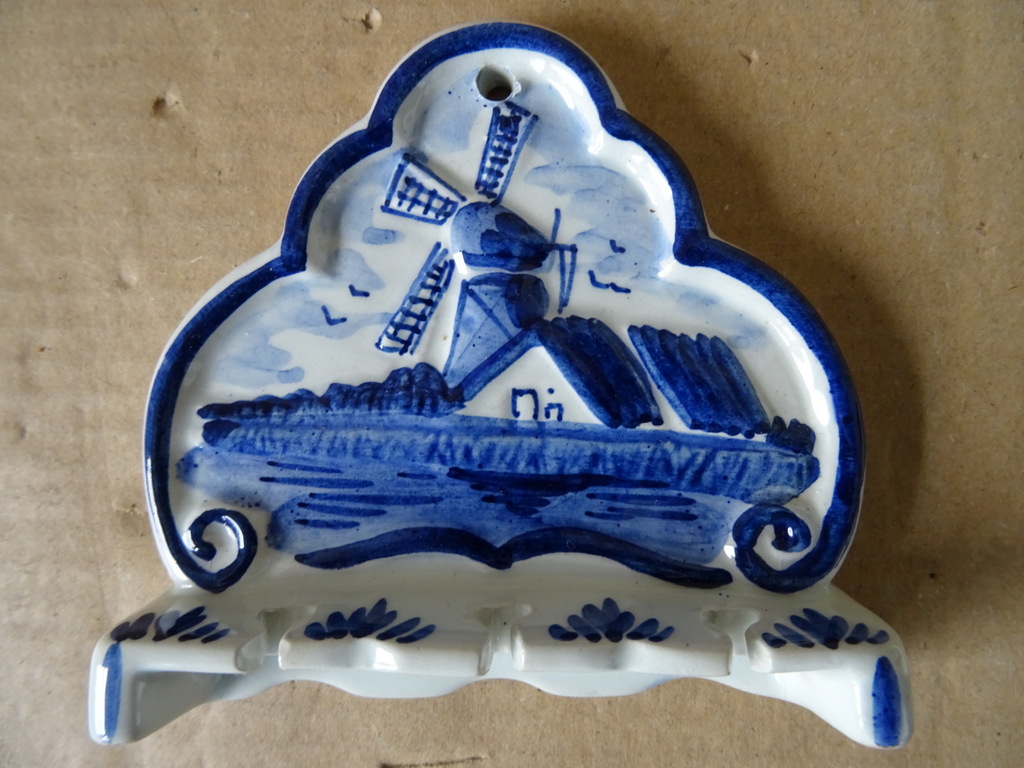 Vintage Delfts blauwe lepelrekjes Delfts Holland 19 euro per stuk - Afbeelding 2