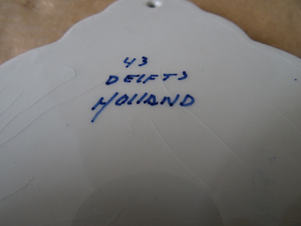 Vintage Delfts blauwe lepelrekjes Delfts Holland 19 euro per stuk - Afbeelding 6