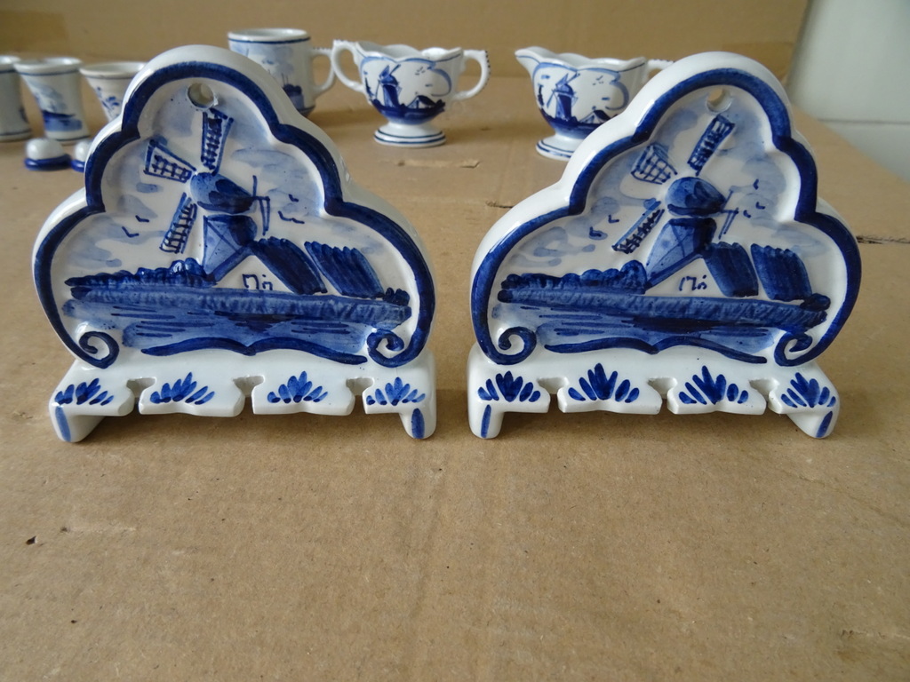 Vintage Delfts blauwe lepelrekjes Delfts Holland 19 euro per stuk - Afbeelding 11