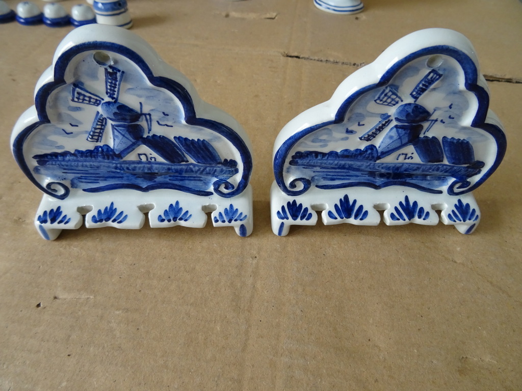 Vintage Delfts blauwe lepelrekjes Delfts Holland 19 euro per stuk - Afbeelding 12