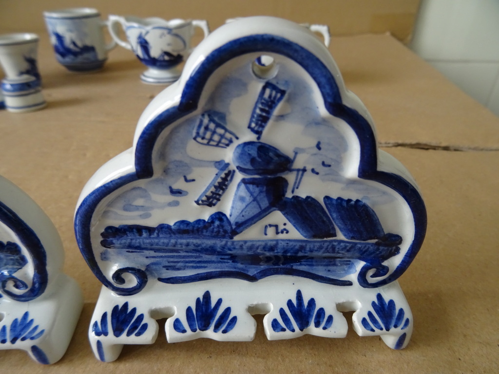 Vintage Delfts blauwe lepelrekjes Delfts Holland 19 euro per stuk - Afbeelding 13